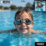 Adjustable kids swim goggles with leakproof design