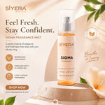 Design of Sigma body spray bottle for everyday use