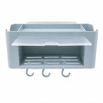 Storage shelf white bg