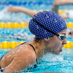 Flexible big size swim cap for long hair protection