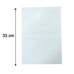 Transparent storage bag for travel and packing convenience