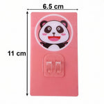 Cartoon wall hook hanging towel in bathroom